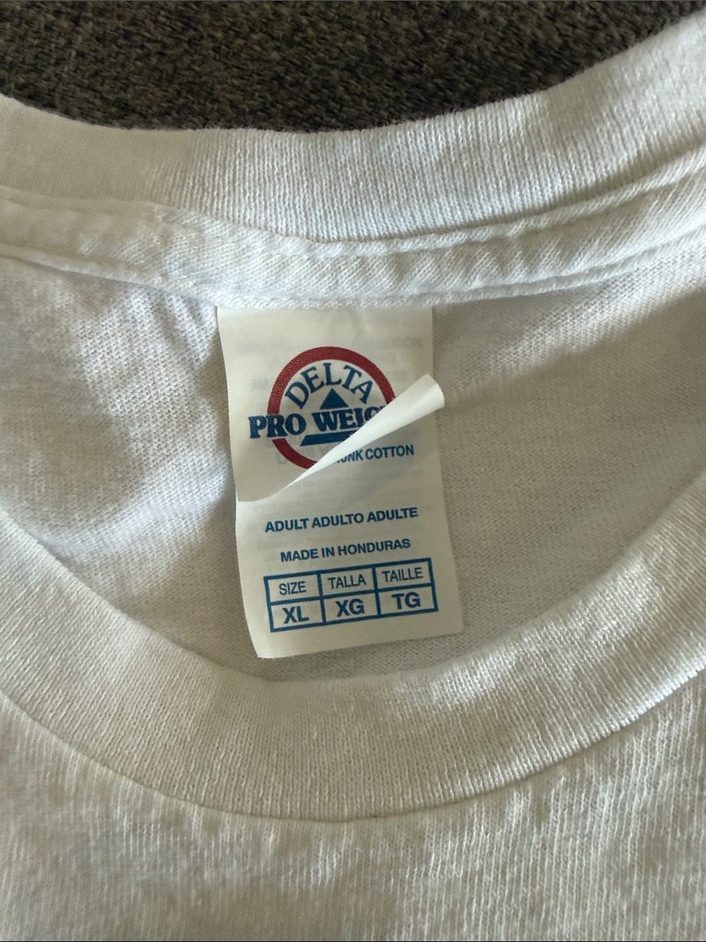 Ford White T-Shirt with Blue Built Tough Logo - Picture 2 of 3